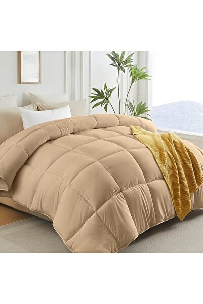 GENERAL L LOVSOUL Down Alternative Comforter (White,King) - Ultra Soft Brushe...