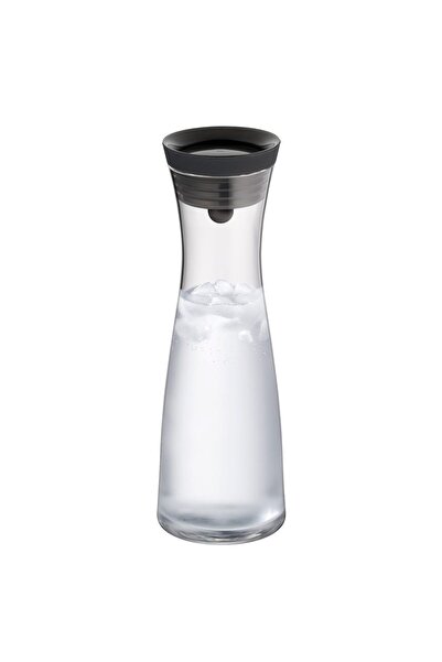 WMF Basic Cam Su Sürahisi, 1 L, Kapaklı, Silikon Kapaklı, Akıllı Kapak Teknol...