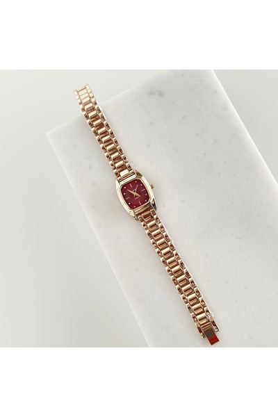Vesce Atelier Mitis Gold Saat Bordo