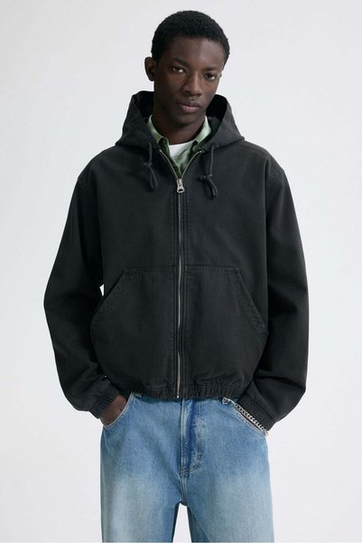 H&M Hooded workwear jacket