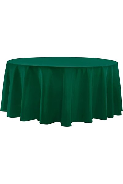GENERAL Blue Round Table Cloth 120 In, Heavy Duty, Round Table Cover for Buff...