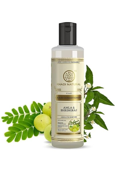 Khadi Natural بلسم الشعر بالأملا والبرينجراج |   بلسم مغذي للشعر الصحي |   با...