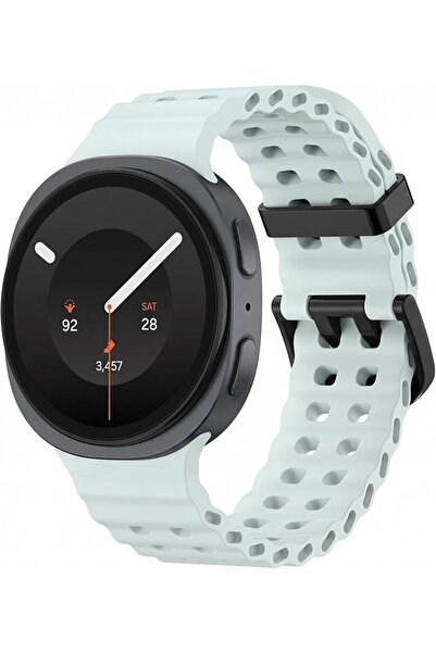 GENERAL Silicone Ocean Strap Compatible with Samsung Watch 9 8 Strap 44mm 40m...