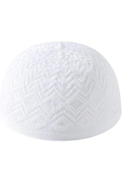 Generic Kufi Cap for Men | Breathable Stretchable Soft Comfortable,Crochet Ku...