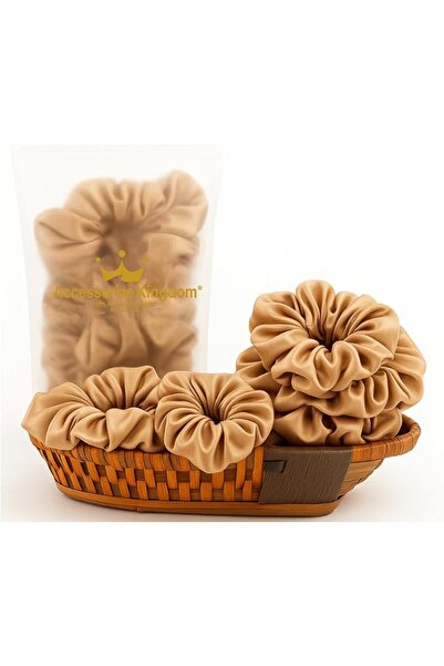 Accessorize Kingdom Premium Hair Scrunchie for Women| Scrunchies for Girls | ...
