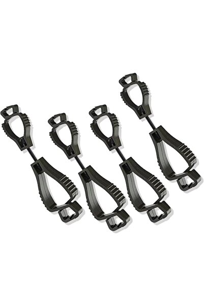 X SPRING Glove Clips, 4 Pack Glove Clamp Holder for Workers, Secure Glove Han...