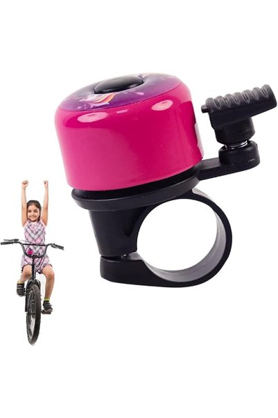 ELEPHANTBOAT Kids Bicycle Bell, Unicorn Cartoon Ultra-Loud Guardian Bell for ...