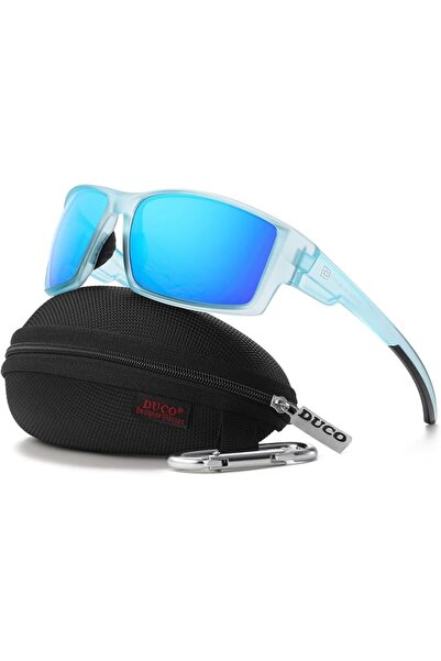 DUCOO DUCO Polarized Sports Sunglasses for Men Women UV400 Protection Lightwe...