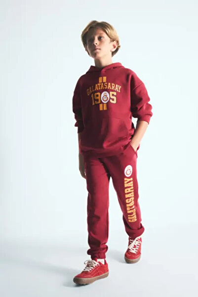 DeFacto Galatasaray Printed Thick Sweatpants for Boys I6621A826Wn