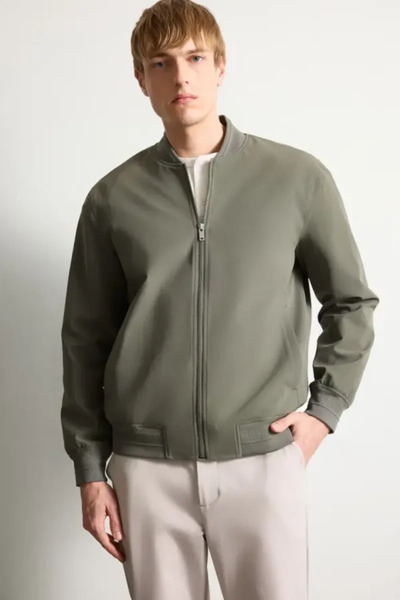 DeFacto Regular Fit Bomber Collar Zippered Coat H1540Ax26Au