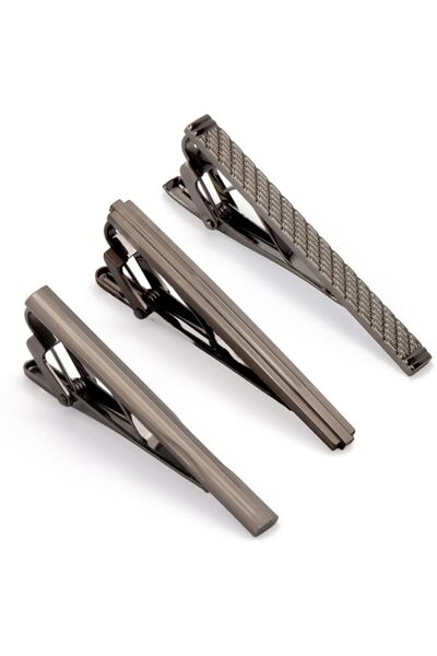 wynameleri Fashion Tie Pin Tie Clips Set for Men Wedding Business in Gift Box