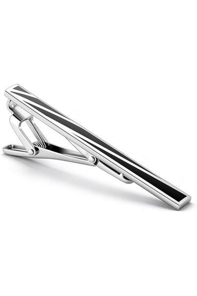 VULKIT Tie Clip Stainless Steel Gentleman Accessories Minimalist Tie Bar Clas...