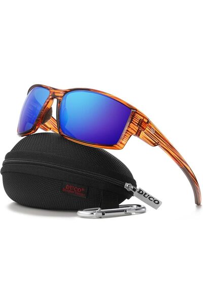DUCOO DUCO Polarized Sports Sunglasses for Men Women UV400 Protection Lightwe...