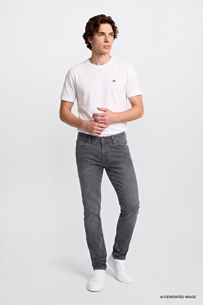 Lee Cotton Slim Fit Skinny Pockets Stretch Denim Jean Pants