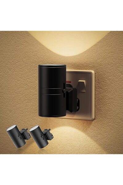 GENERAL Night Light Plug In 2 Pack Dusk to Dawn Warm White Night Lights, 0 to...