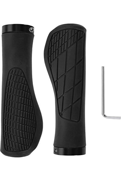 X SPRING Rubber Handlebar Grips, 22.2mm Aluminum Lock-On Design and Ergonomic...