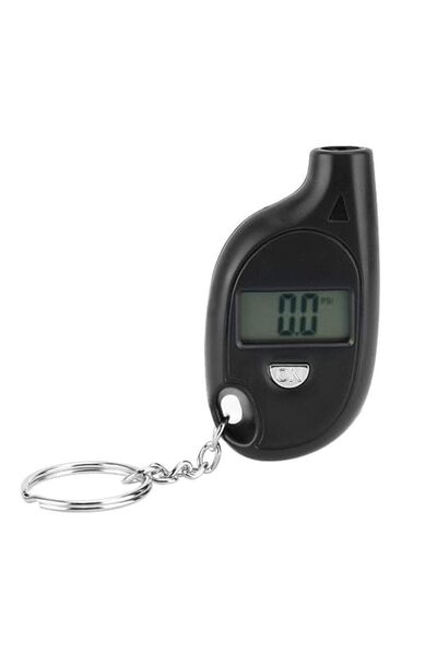 GENERAL جهاز اختبار ضغط الاطارات صغير بشاشة LCD رقمية 5-150 باوند لكل انش مرب...