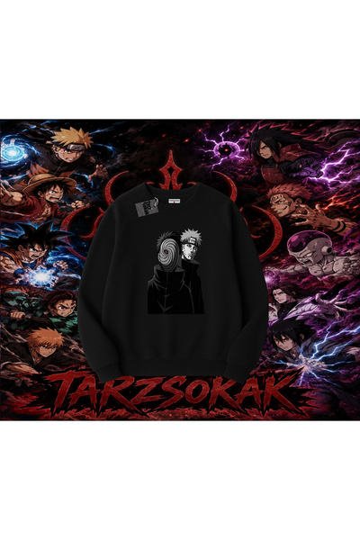 Tarzsokak Pain Nagato Naruto Anime Character Oversize Unisex Crew Neck Sweats...