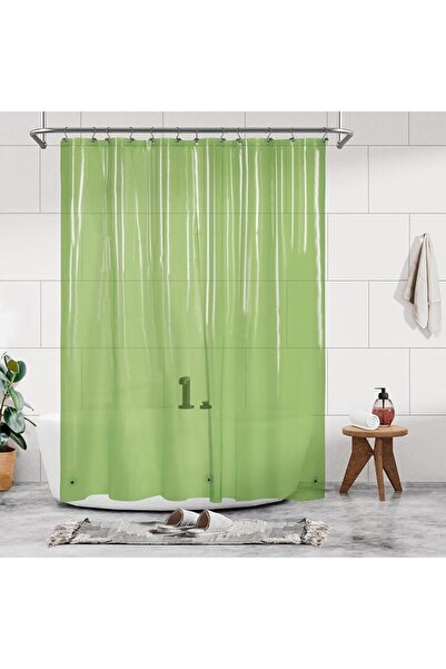 Barossa Design White Color Shower Curtain Liner with 6 Magnets by Barossa Des...