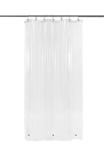 Barossa Design Shower Curtain Liner with 6 Weighted Magnets - Heavy Duty PEVA...