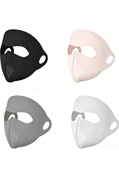 Yelajoy 3 PCS Ice Silk Face Mask, UPF 50+ Sun Protection, Breathable Cooling ...