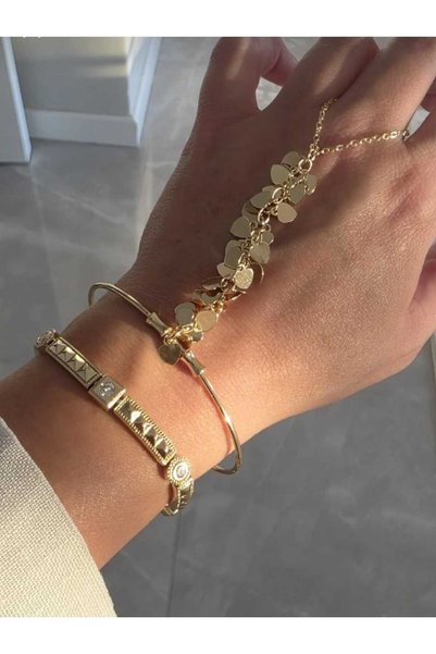 8atelier Mini Gold Sequin Bracelet