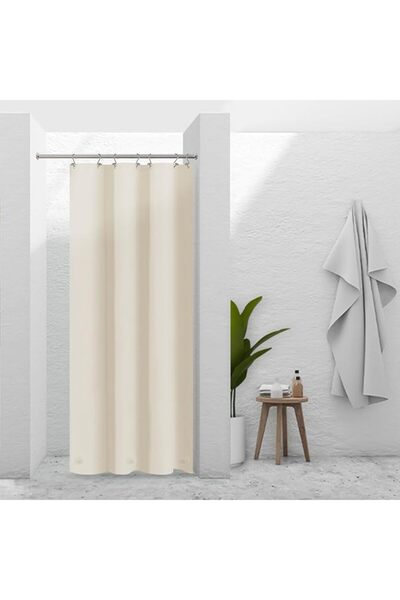 Barossa Design (180 سم × 240 سم (العرض × الارتفاع)، شفاف) - ستارة حمام طويلة ...