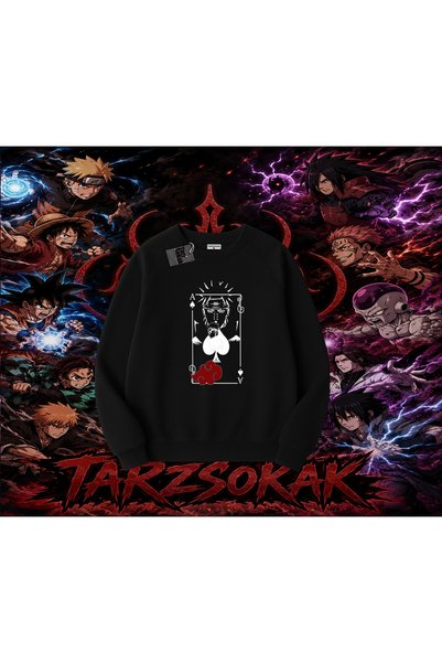 Tarzsokak Pain Nagato Naruto Anime Character Oversize Unisex Crew Neck Sweats...