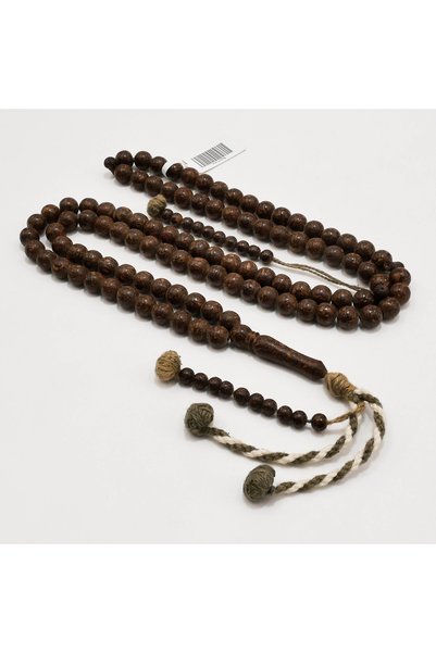 Generic Brand Cinnamon Wood Rosary Prayer Beads – 100 Beads, 8mm Round Tasbih...