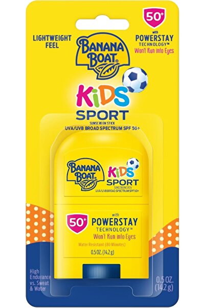 Banana Boat , Kids Sport, Sunscreen Stick, SPF 50+, 0.5 oz (14.2 g)