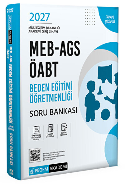 Pegem Akademi Yayıncılık 2027 MEB-AGS ÖABT Beden Eğitimi Öğretmenliği Soru Ba...