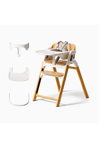 Momcozy - DinerPal Wooden High Chair for Babies