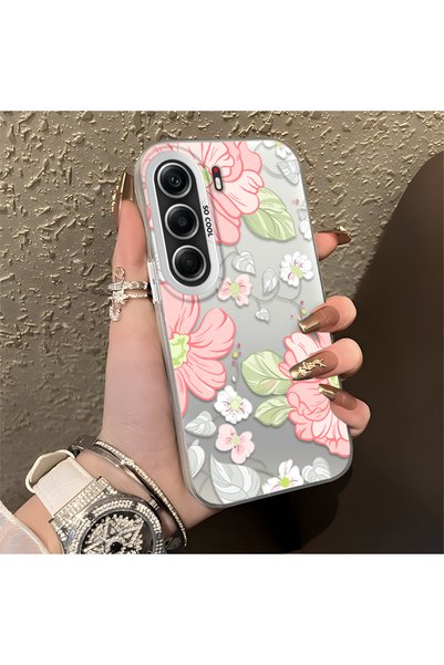CHICASELUX Tecno Camon 40 Pro 5g Compatible Fresh Pink White Flower Ivy Full ...