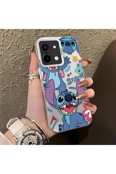 CHICASELUX Vivo Y28 4g Compatible Colorful Decorated Cartoon Cute Monster Sho...