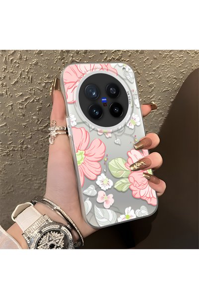 CHICASELUX متوافق مع هاتف Vivo X200 Pro، طباعة أنيقة مقاومة للصدمات باللون ال...