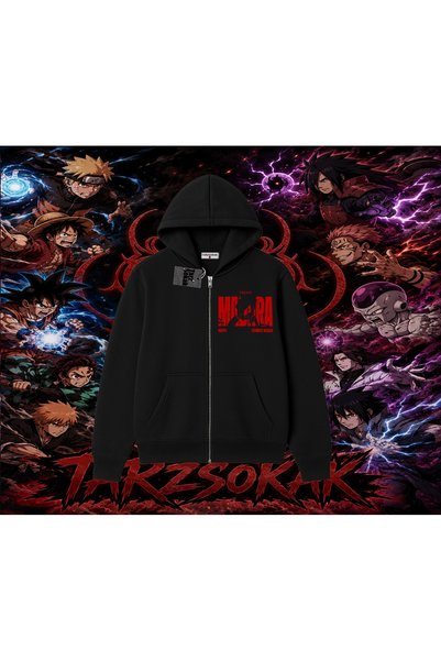 Tarzsokak Madara Uchiha Naruto Anime Character Oversize Unisex Cardigan & Jac...