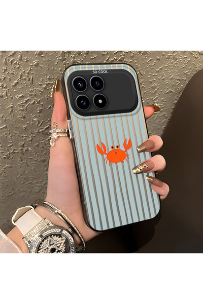 CHICASELUX Poco F8 Pro 5G متوافق مع الرسم الكرتوني البسيط ذو الخطوط المخططة و...
