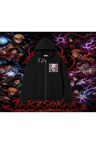 Tarzsokak سترة وجاكيت للجنسين من Jiraiya Naruto Anime Character بمقاس كبير وس...