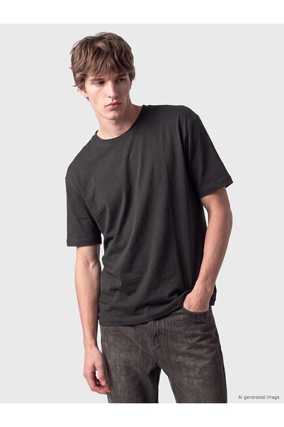 LC Waikiki Quality Parts from Çelebi Store Zero Roba Collar Combed Cotton Men...
