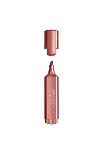 CATIANO Evidențiator Roșu Metalizat Faber Castell