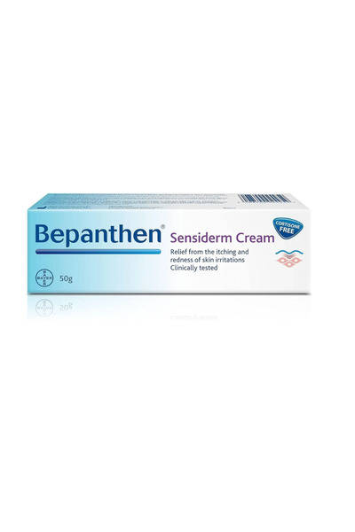 Bepanthen كريم سينسيديرم لتخفيف الحكة والاحمرار الناتج عن تهيج الجلد وعلاج ال...