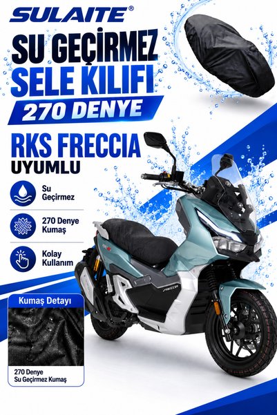 SULAITE RKS Freccia Uyumlu Sele Kılıfı 270D Kumaş Su Geçirmez Motosiklet Scoo...