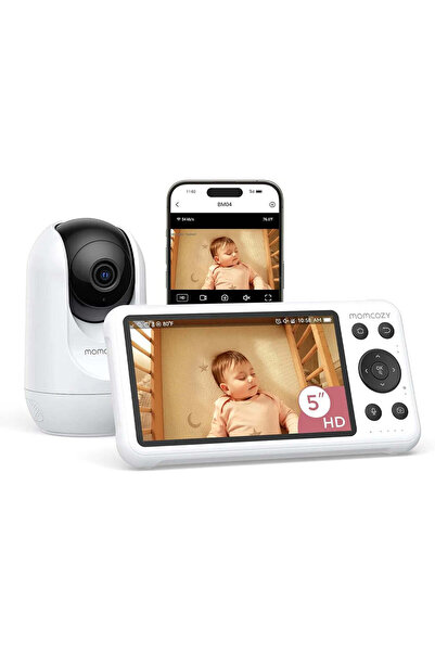 Momcozy - camera 5-Inch Dual Mode Smart Baby Monitor - BM04