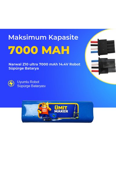 Narwal Z10 ultra 7000 mAh 14.4V Robot Süpürge Batarya
