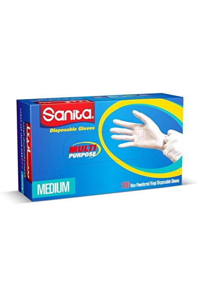 Generic Sanita Disposable Gloves Medium 100 Gloves