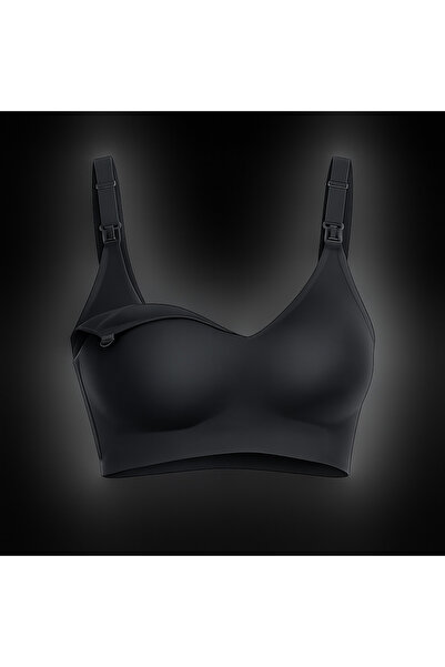 Momcozy - Nursing bra black S