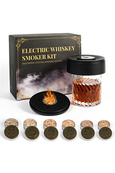 OEM QY-503 Electric Beverage Flavoring Device (Whiskey) with LED Lights 4 Mod...