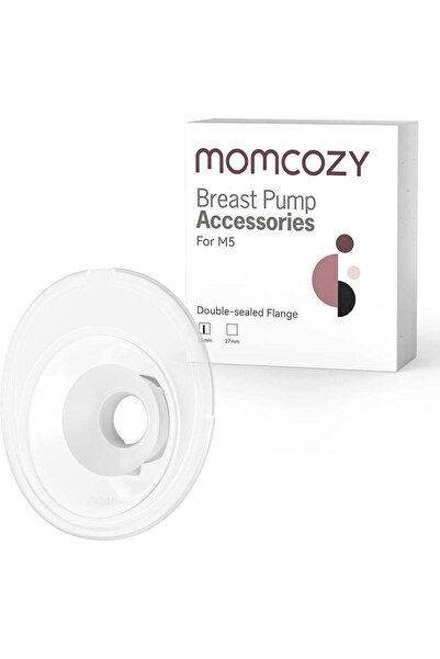 Momcozy - Double-Sealed Flange Only For M5 Breast Pump - Clear - 27 mm