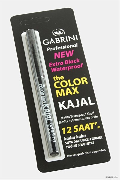 ZERO LAND Zngzrmll Kajal Eye Pencil (110404) Black