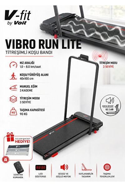 VFİT Brushless Titreşimli Katlanır Koşu Bandı
